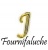 Lettre J: Caligraphique