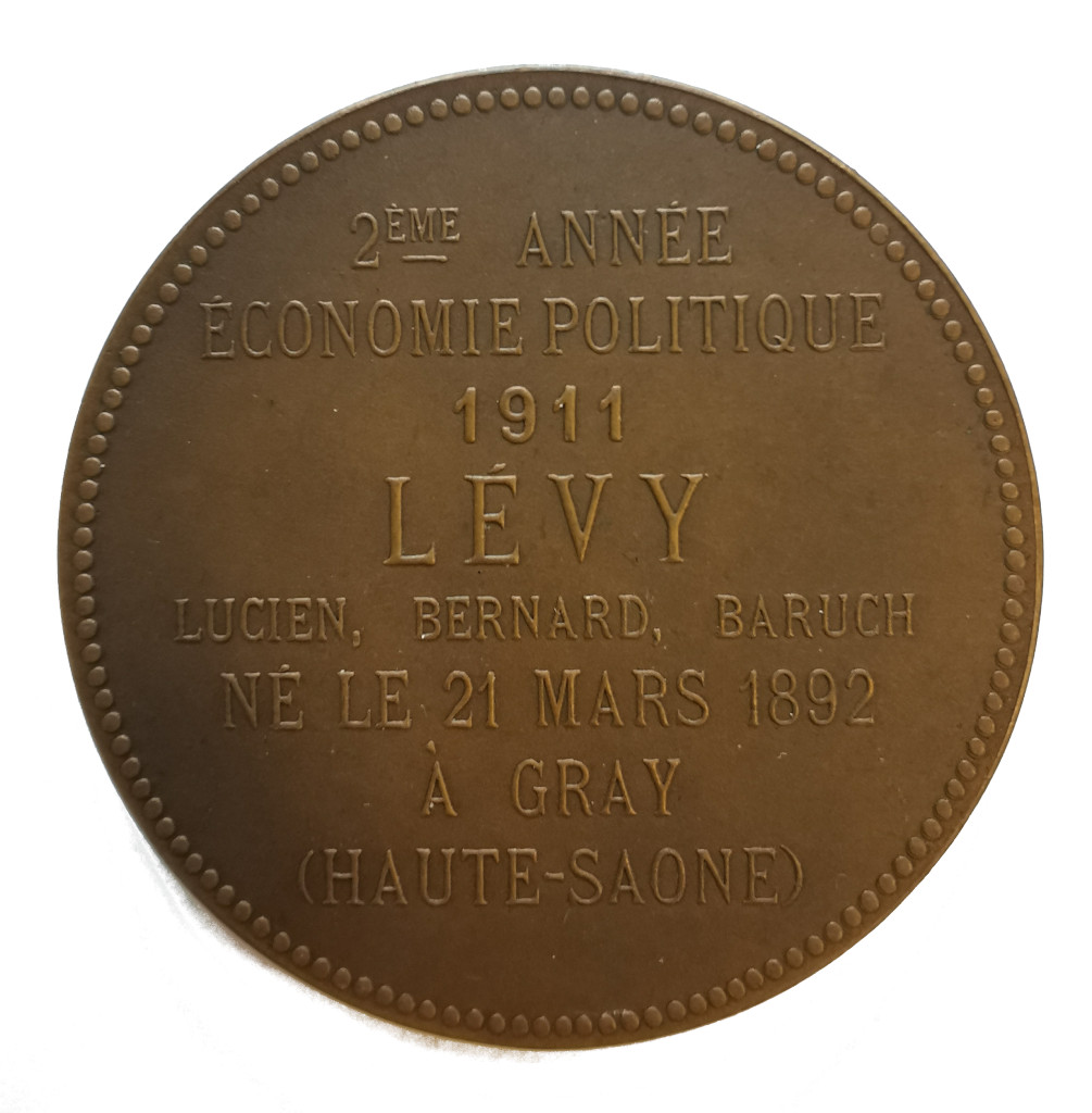 1911 XX XX Médaille Economie Politique Dijon JP00030 2